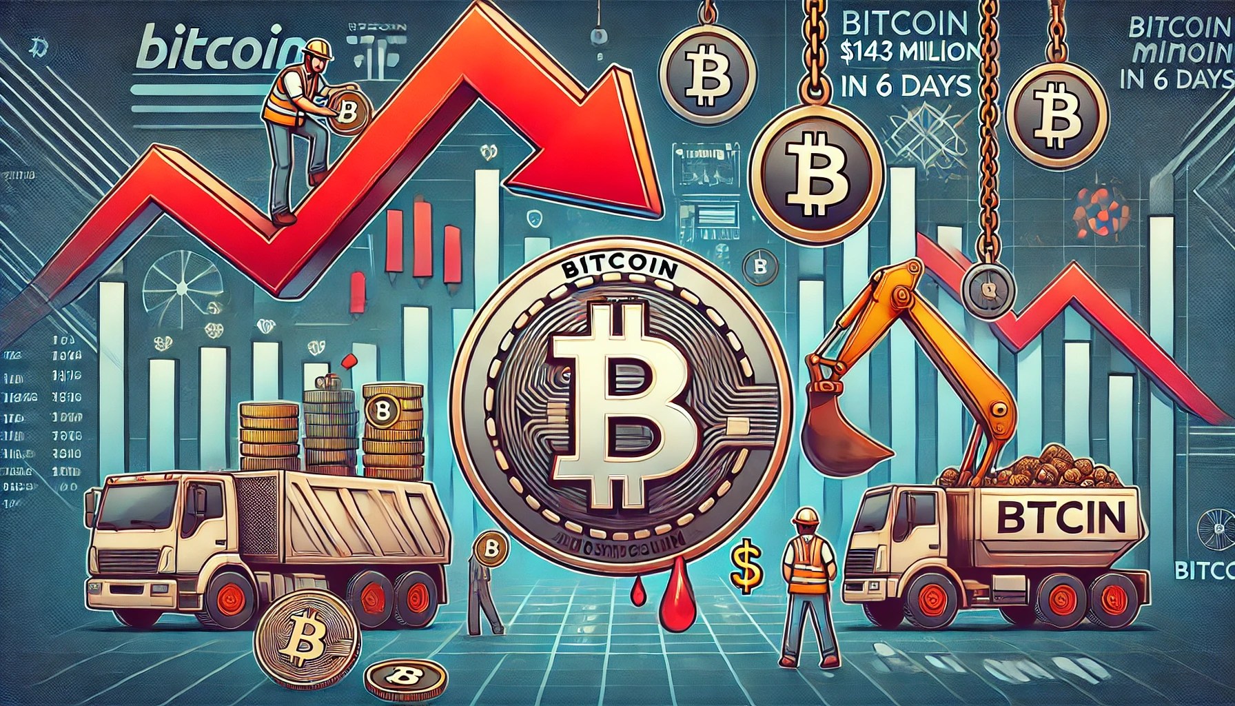 Bitcoin Miners Dump $143 Million In 6 Days – A Sign Of Trouble?